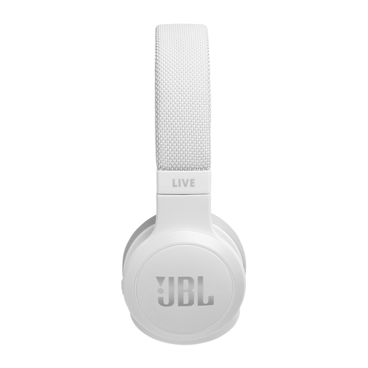 JBL LIVE 400BT - White - Your Sound, Unplugged - Detailshot 1